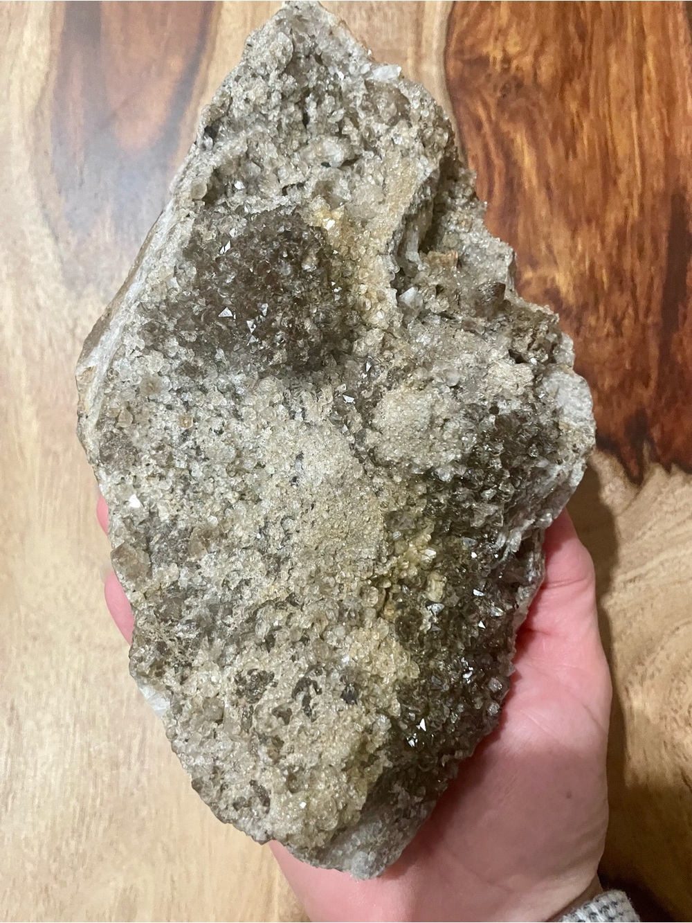 ✨ CLEARANCE ✨ massive herkimer quartz druzy in multiple Colors on matrix